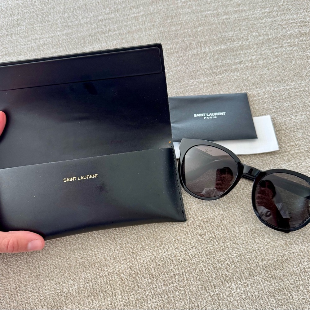 Saint Laurent Black Sunglasses